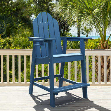 Blue plastic lawn discount chairs